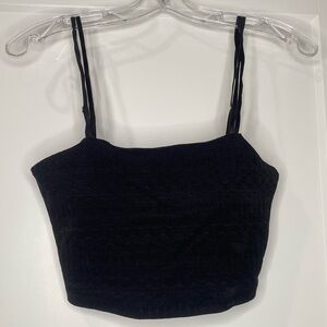 *Like new* hardly worn Scarab jacquard crop top from BuffBunny